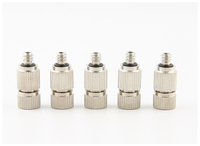 Easy Slip Lock Water Mist Nozzles for Mist Maker Outdoor Mist Cooling System Fog Machine