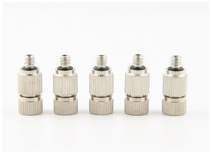 Easy Slip Lock Water Mist Nozzles for Mist Maker Outdoor Mist Cooling System Fog Machine