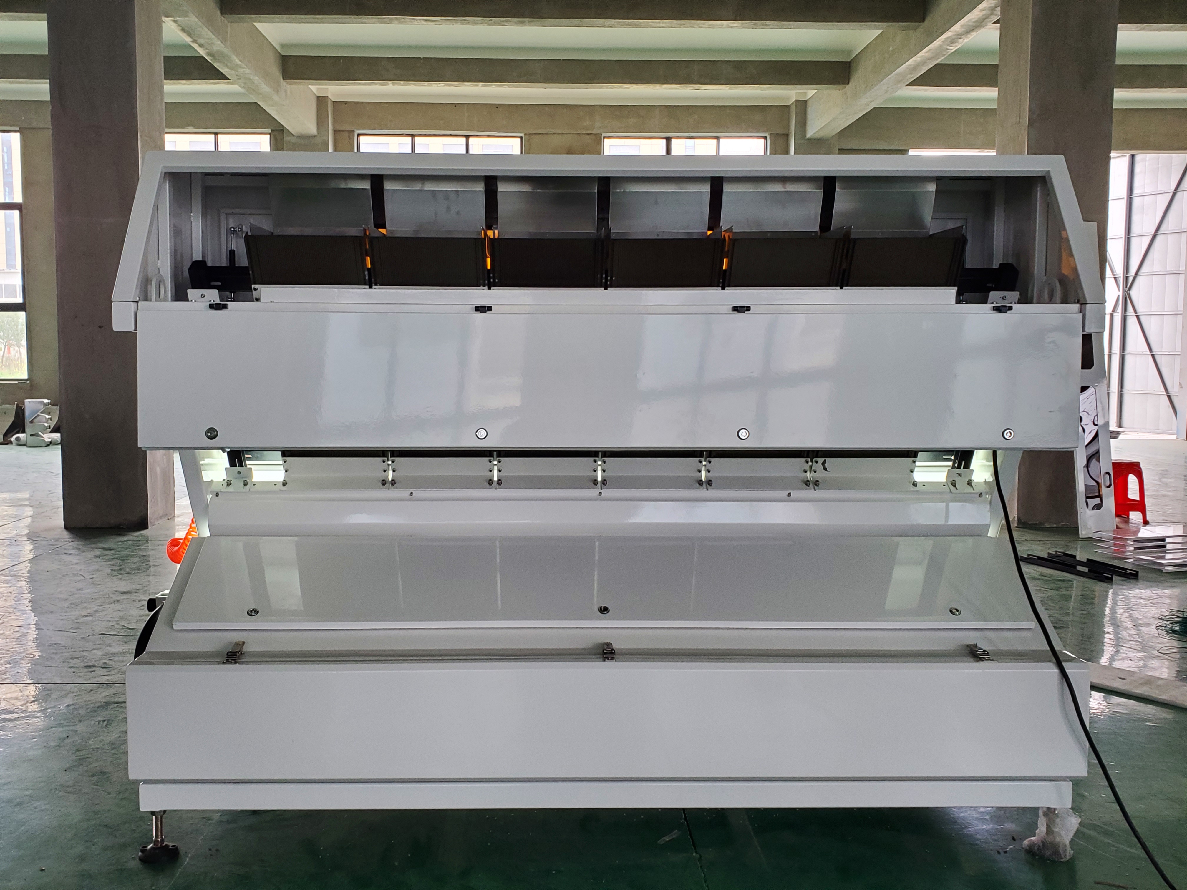 CCD Camera Imagecapture Rice/Plastic/Multi Grains 6 Chute Color Sorter Machine
