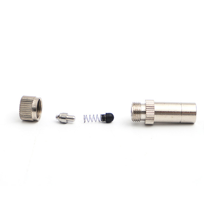 Low Pressure 6mm 8mm Quick Push-in Fine Fog Water Misting Spray Nozzle