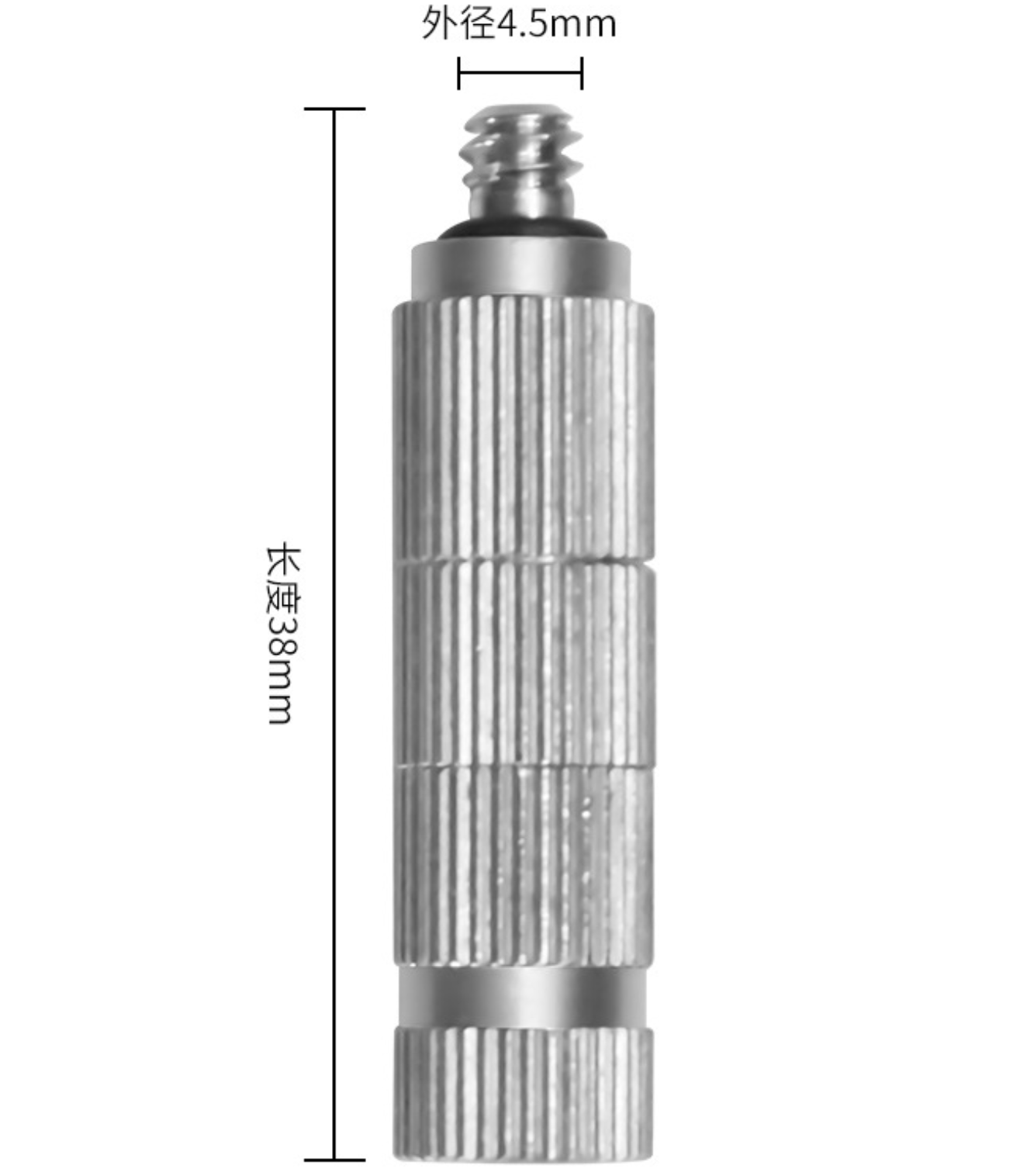 Anti-Rust Durable Leak-Proof Brass Misting Nozzles With Ceramic Orifice