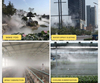 Garden Patio Lawn Misting System Outdoor Cooling Humidification Spraying Nozzle