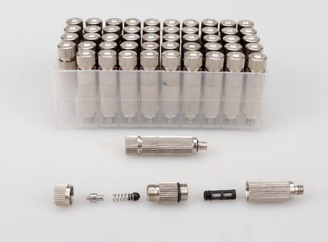 Anti-Rust Durable Leak-Proof Brass Misting Nozzles With Ceramic Orifice