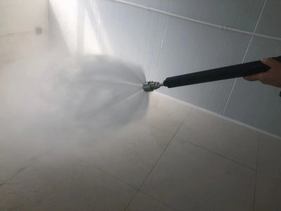 Dual spray mode- water mist nozzle